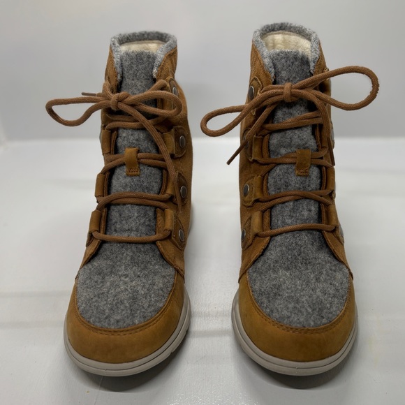 Sorel Women's Kinetic Conquest waterproof boot size 8.5 - Picture 3 of 11